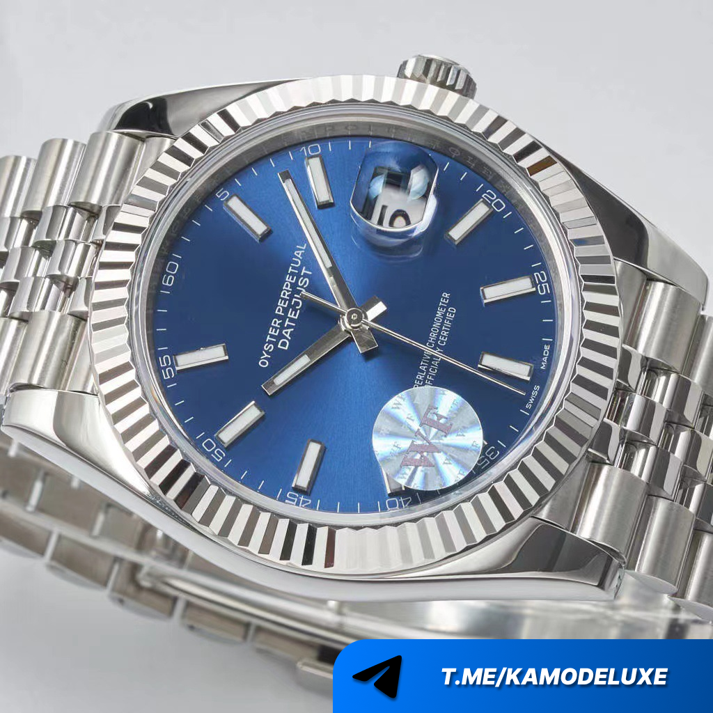 Datejust Silver - Blue